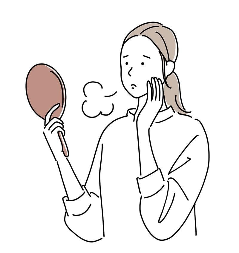 お口のトラブルが気になる女性