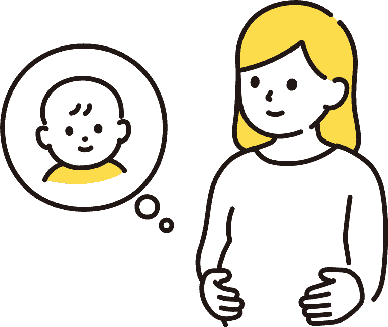 妊娠中の女性