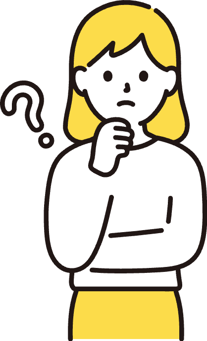 フロスと歯間ブラシどちらがいいのか考える女性