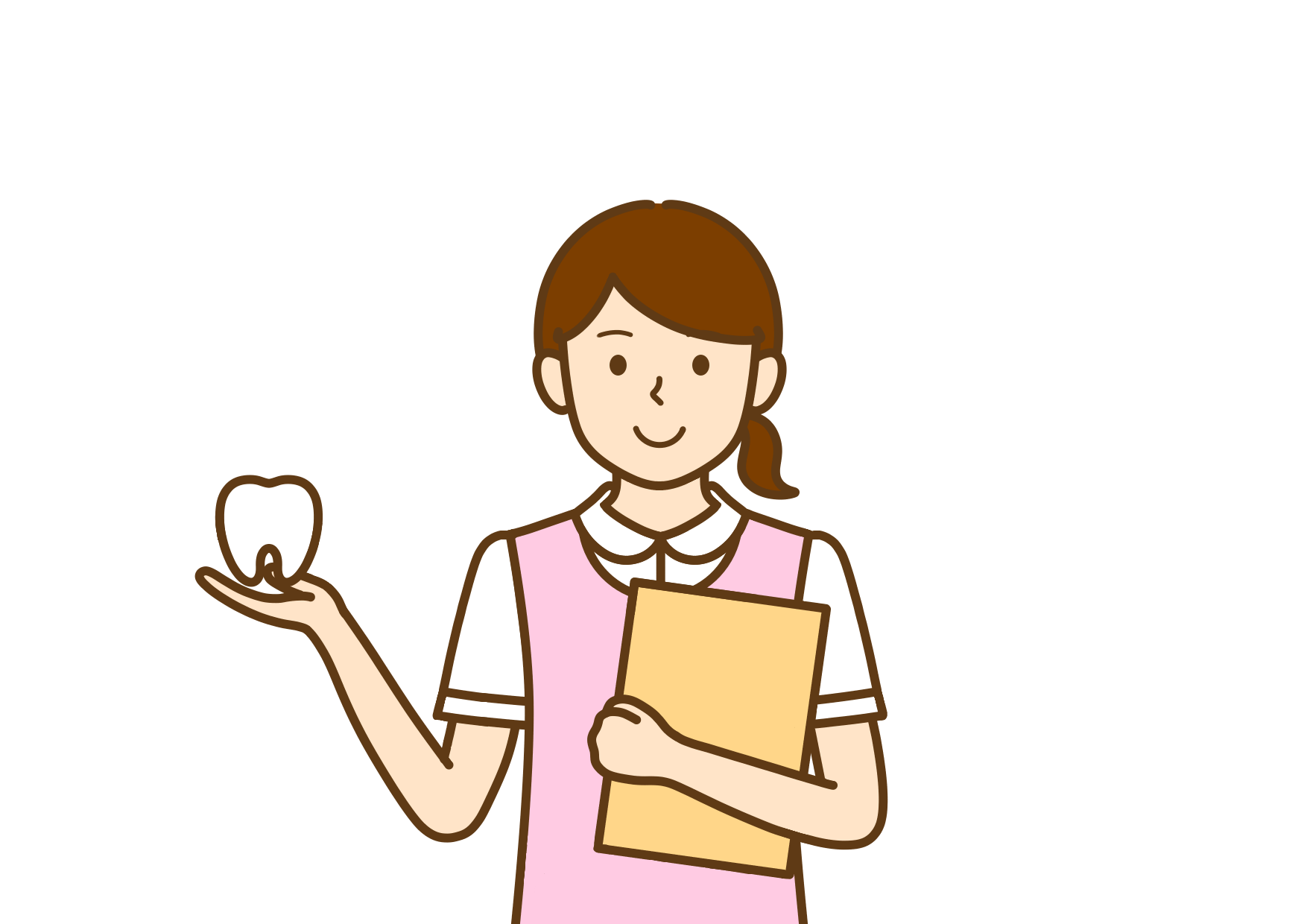 歯科衛生士の女性