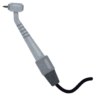 歯医者の治療器具