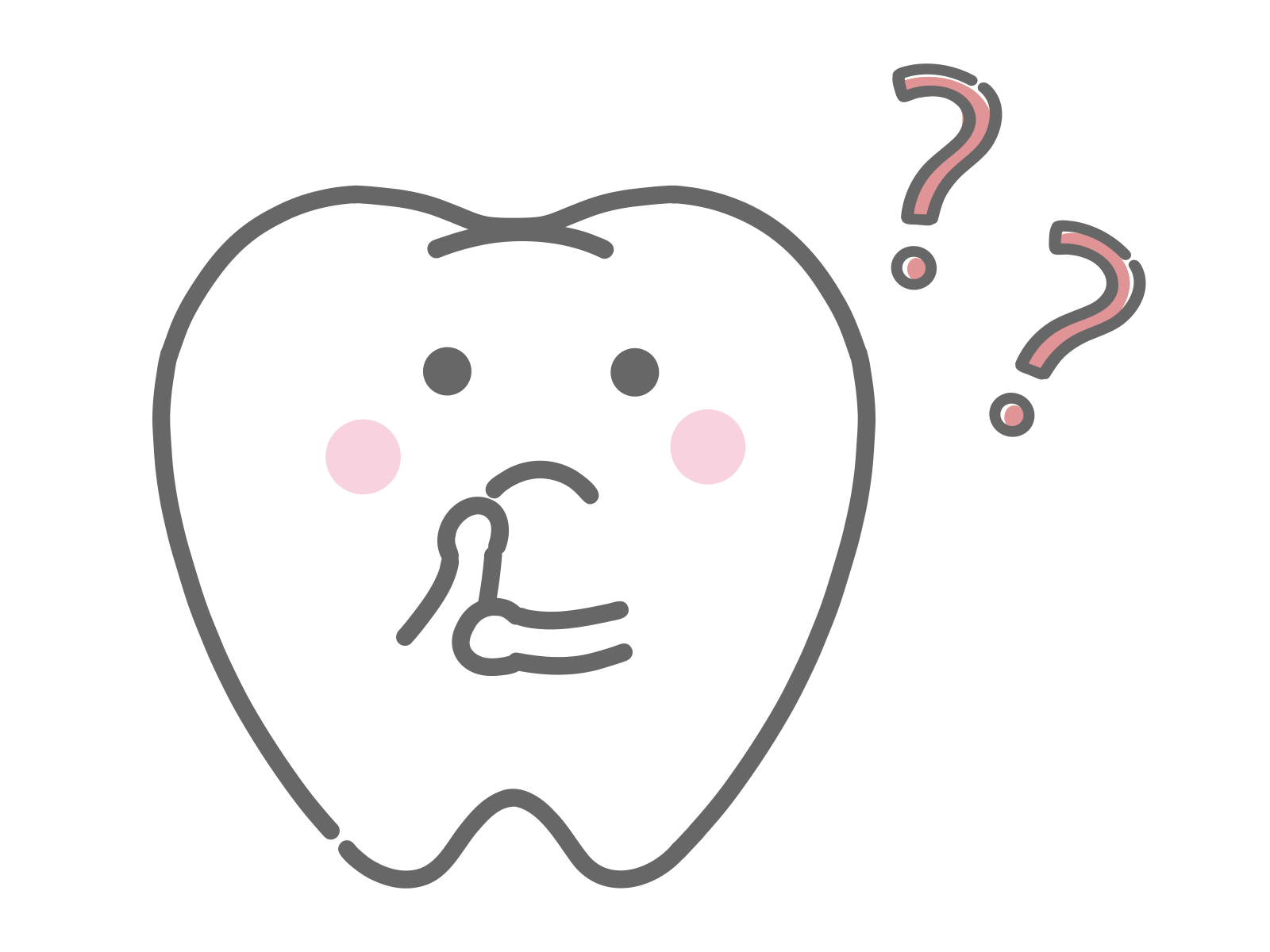 インプラントについて考えるイメージ